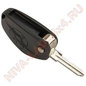 Ключ зажигания складной НИВА-Шевроле 2123-6105470 заготовка с чипом