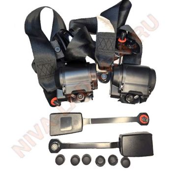 Ремни безопасности НИВА-Шевроле 2123-8217020-10; 2123-8217021-10 передние (к-т) до 2014г.в.