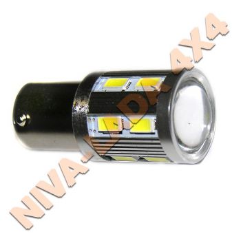 Лампа P21W SMD 13 Led, super WHITE, 7,5вт