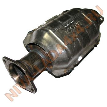 Нейтрализатор НИВА 21214; 2110-1206010-10 с фланцами CATCO Made in USA