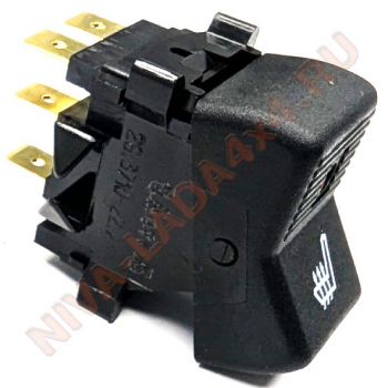 Переключатель обогрева сидения НИВА 21214-3709619 URBAN