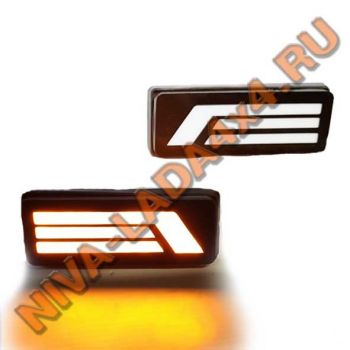 Повторитель НИВА LED тюннинговые светодиодные DLAA Lexus (комплект)