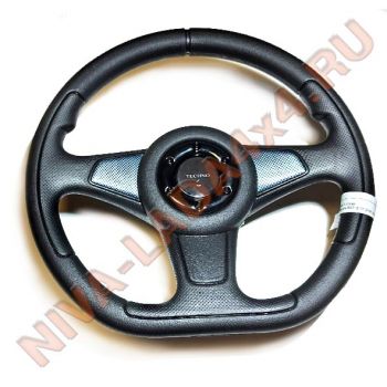 Рулевое колесо НИВА 21213-3402012-10; 2121; 21214; 21218; 2131 Sport Extreme Black Techno