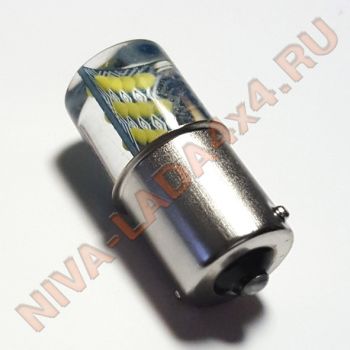 Лампа P21W светодиодная COB 24 Led 9W силиконовая WZ-BS-24COB