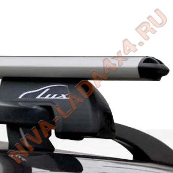 Багажник поперечные дуги на рейлинги 125см НИВА-Шевроле, универсальные LUX