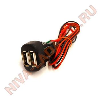 Автомобильное зарядное устройство USB 5V 3A для НИВА Шевроле
