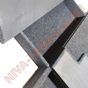 Органайзер - бокс в багажный отсек для НИВА 2131 мод. 2, карпет графит