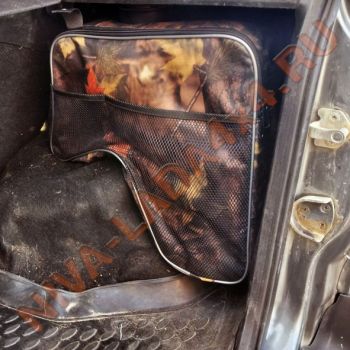 Органайзер карманы - сумки в багажник НИВА-Шевроле 2123 (комплект 2шт.) камуфляж