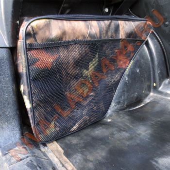 Органайзер карманы - сумки в багажник НИВА 21213; 21214; 2131 (комплект 2шт.) камуфляж