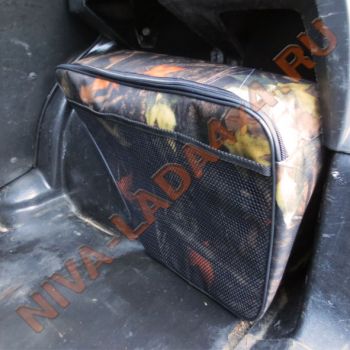Органайзер карманы - сумки в багажник НИВА 21213; 21214; 2131 (комплект 2шт.) камуфляж