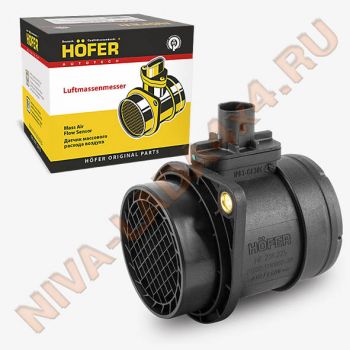 Датчик Массового Расхода Воздуха (ДМРВ) НИВА HOFER HF218225 (Евро-4; 5) по Bosch 0 280 218 225 Е-Газ