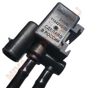 Клапан продувки адсорбера НИВА инжектор в сборе с трубками и разъемами 21214-1164042