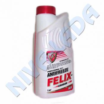 Жидкость охлаждающая Антифриз Felix Carbox -40C 1л. (красный)