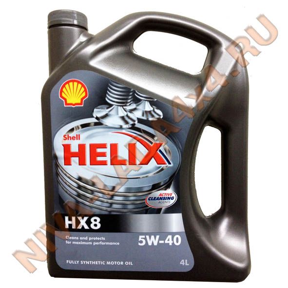  Shell Helix HX8 5W40 4л. Синтетика 5525 - Масла - Магазин .