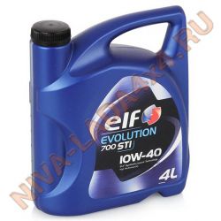 Масло ELF Evolution 700 STI 10W40 4л. Полусинтетика