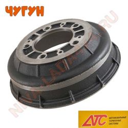 Барабан тормоза НИВА 2121-3502070 АТС профи 3002-05 чугунный усиленный