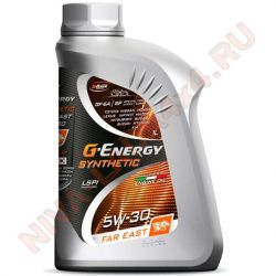 Масло моторное G-Energy Synthetic Far East 5W-30 1л. Синтетика