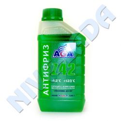 Жидкость охлаждающая Антифриз AGA Z-42 0,946 зеленый