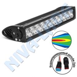 Фара светодиодная AVS Off-Road Light SL-1710A (прямоугольная) 3750Lm (дальний свет) 50w