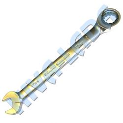 Ключ рожково-накидной с трещоткой ДТ 17мм