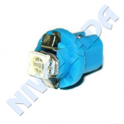 Лампа подсветки комбинации приборов Led SMD с патроном типа 1,2w синий