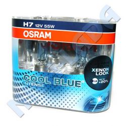 Лампа H7 Osram 55 64210 +20% Cool Blue Intense 4200k EuroBox (2шт)