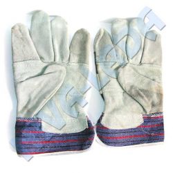 Перчатки рабочие замша-ткань комбинированные