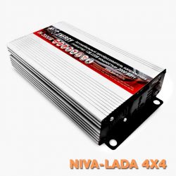 Преобразователь напряжения (инвертор) с 12V в 220V (мощность 2000W) + USB AVS-78003S