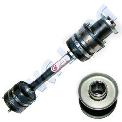 Вал карданный промежуточный (промвал) НИВА-Шевроле 2123-2202010 СиМ (на ШРУСах) под КПП старого образца